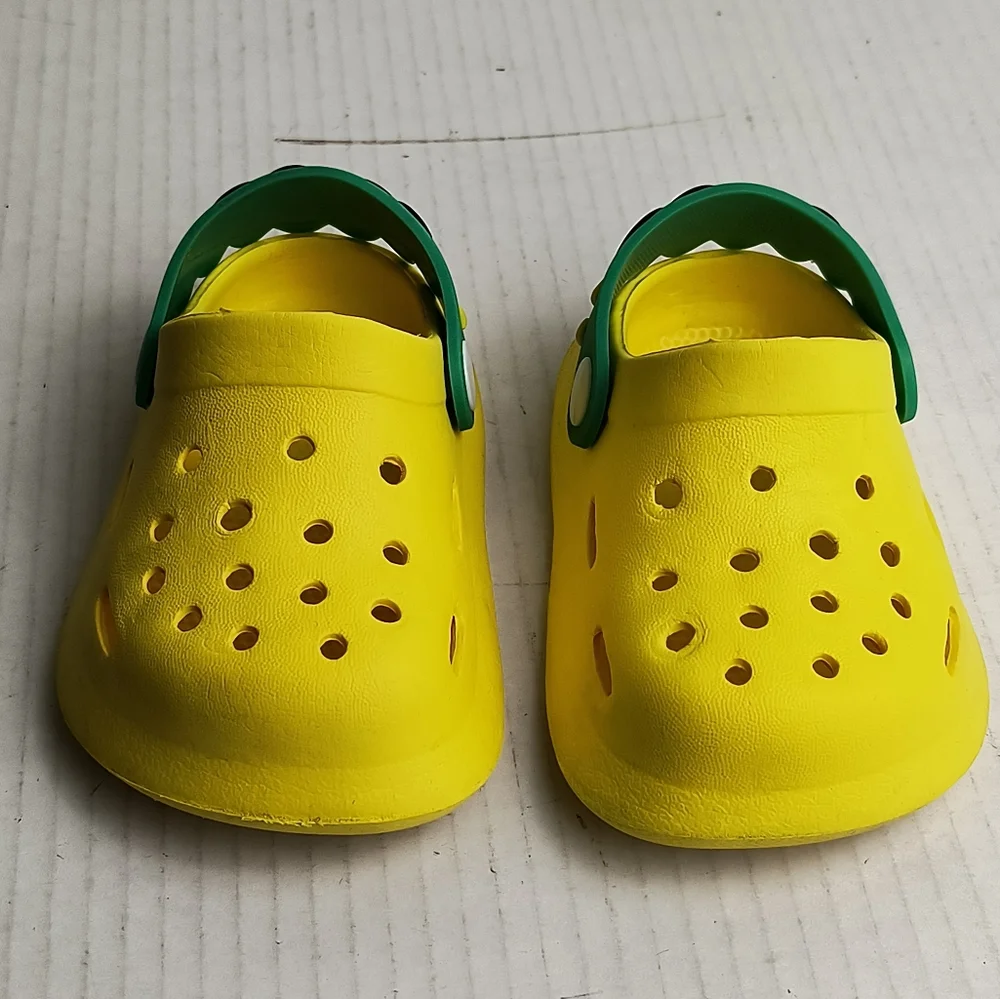 Baby Clog 1.5 Vibrant Yellow and Green